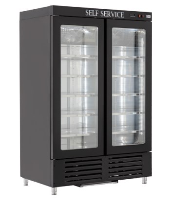 Шкаф холодильный двойной самообслуживания CRYSTAL CSS 1400 D Машины посудомоечные