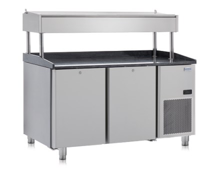 Холодильник для приготовления с поднятым чиллером гастроемкости CRYSTAL CHMG 270 SPT Аппараты для приготовления десертов