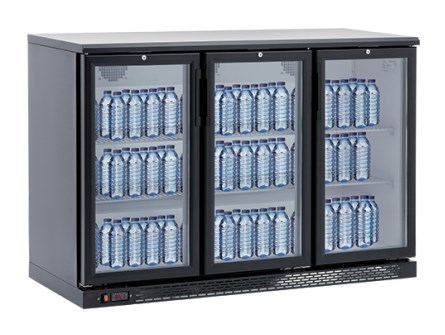 Холодильник барного типа CRYSTAL CBM 350 INOX Комбайны барные